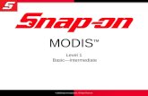 © 2010 Snap-on Incorporated; All Rights Reserved MODIS TM Level 1 Basic—Intermediate.