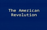 The American Revolution. Thoughts of war… ► British thought the Patriots would be defeated easily ► Patriots thought the British would give up after a.