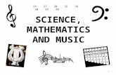 SCIENCE, MATHEMATICS AND MUSIC 1 24 27 30 32 36 40 45 48.