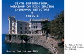 SIXTH INTERNATIONAL WORKSHOP ON RICH IMAGING CHERENKOV DETECTORS @ TRIESTE Hosting Institution: INFN S. Dalla Torre Playa del Carmen 3/12/2004.