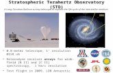 Stratospheric Terahertz Observatory (STO) 0.8-meter telescope, 1' resolution @158 um Heterodyne receiver arrays for wide-field [N II] and [C II] spectroscopy,