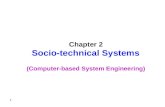 1 Chapter 2 Socio-technical Systems (Computer-based System Engineering)