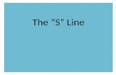 The “S” Line. Revision あ い う え お か く け.