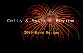Cells & Systems Review 2009 Exam Review. Cells & Systems CELL THEORY Schleiden, Schwann, Virchow ALL living things are made from CELLS CELLS come from.