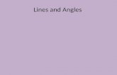 Lines and Angles. PARALLEL LINES Def: line that do not intersect. Illustration: Notation: l || m AB || CD l m A B C D.