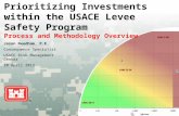US Army Corps of Engineers BUILDING STRONG ® Prioritizing Investments within the USACE Levee Safety Program Process and Methodology Overview Jason Needham,