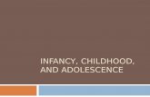 INFANCY, CHILDHOOD, AND ADOLESCENCE. Children’s Knowledge and Beliefs about Gender  Distinguishing between females and males  From birth, infants.