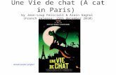Une Vie de chat (A cat in Paris) by Jean-Loup Felicioli & Alain Gagnol (French release: 15th december 2010) Actual poster project.