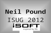 Neil Pound ISUG 2012. Plan How we transferred from Isoft to TPP (And a little bit about why) How we switched What went right & wrong What to ask the suppliers.