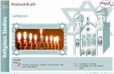 © Boardworks Ltd 2011 1 of 6 Hanukkah Judaism Teacher’s notes included in the Notes page Flash activity (these activities are not editable) Icons key: