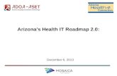 Arizona’s Health IT Roadmap 2.0: December 6, 2013.
