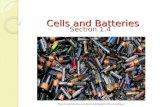 Cells and Batteries Section 1.4