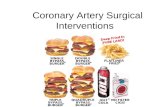 Coronary Artery Surgical Interventions. Percutaneous Coronary Intervention (PCI) These interventions include balloon angioplasty, intracoronary stent.