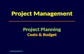 Project Management Project Planning Costs & Budget neil@minkley.fr.