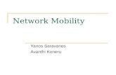 Network Mobility Yanos Saravanos Avanthi Koneru. Agenda Introduction Problem Definition Benchmarks and Metrics Components of a mobile architecture Summary.
