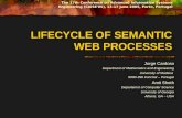 LIFECYCLE OF SEMANTIC WEB PROCESSES Jorge Cardoso Department of Mathematics and Engeneering University of Madeira 9000-390 Funchal – Portugal Amit Sheth.