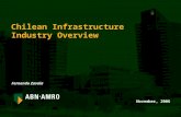 November, 2006 Chilean Infrastructure Industry Overview Fernando Zavala