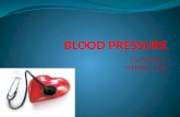 12/3/2012 SHMD 139. Blood pressure is the pressure the blood exerts on the artery walls Blood pressure (BP) is the result of the heart contracting and.