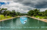 Barton Springs University 2015. Learning at the Springs: Barton Springs University.