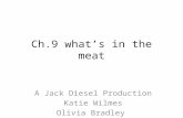 Ch.9 what’s in the meat A Jack Diesel Production Katie Wilmes Olivia Bradley.