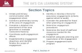 Part 1 4 – 1 V3.0 THE IIA’S CIA LEARNING SYSTEM TM  1.Initiate preliminary communication with engagement client 2.Conduct a preliminary.