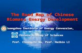 The Road Map of Chinese Biomass Energy Development Guangzhou Institute of Energy Conversion, Chinese Academy of Sciences Prof. Chuangzhi Wu, Prof. Haibin.