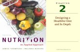© 2012 Pearson Education, Inc. 2 C H A P T E R Designing a Healthful Diet and In Depth.