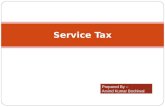 Service Tax Prepared By :- Arvind Kumar Bochiwal.