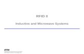 RFID II Inductive and Microwave Systems. 2 Communication Technology Laboratory Wireless Communication Group Outline Inductive Systems –Magnetic Field.