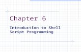 Chapter 6 Introduction to Shell Script Programming.