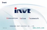 2015-9-121 InnovationValueTeamwork SHENZHEN INVT ELECTRIC CO., LTD. .