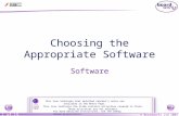 © Boardworks Ltd 2004 1 of 19 Choosing the Appropriate Software Software This icon indicates that detailed teacher’s notes are available in the Notes Page.