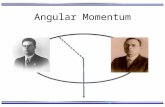 Angular Momentum. What was Angular Momentum Again? If a particle is confined to going around a sphere: At any instant the particle is on a particular.