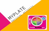 MYPLATE PHYSICAL ACTIVITY. FOOD FACT As Americans, it is recommended that we increase our intake of vegetables, fruits, whole grains, lowfat milk and.