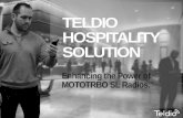 Enhancing the Power of MOTOTRBO SL Radios. TELDIO HOSPITALITY SOLUTION.