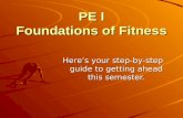 PE I Foundations of Fitness Here’s your step-by-step guide to getting ahead this semester.