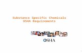 1 Substance Specific Chemicals OSHA Requirements.