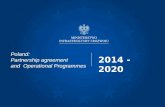 2014 - 2020 Poland: Partnership agreement and Operational Programmes.