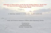 Utilization of Observations at the Russian Drifting Stations “North Pole” for Improved Description of Air–Sea-Ice-Ocean Interactions in the Arctic Ocean.
