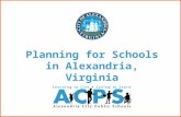 Planning for Schools in Alexandria, Virginia. Enrollment Montgomery Co.151,000 Growth since 200012.7% Alexandria14,500 Growth since 200031.8% Montgomery.