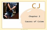 CJ © 2011 Cengage Learning Chapter 2 Causes of Crime.