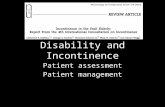 Disability and Incontinence Patient assessment Patient management.