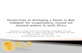 Presented at a German-South African workshop on Employment Policies, organised by the Department of Labour (South Africa), with German and South African.