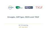 32 nd IG meeting 15 th July 2015 Enagás, GRTgaz, REN and TIGF.
