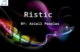 Ristic BY: Ariell Peeples. Uses Listen to music Listen to Audio books Listen to radio.