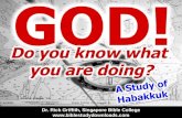 The Minor Prophets Dr. Rick Griffith, Singapore Bible College  Habakkuk Title Slide.