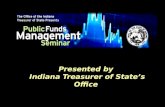Presented by Indiana Treasurer of State’s Office.