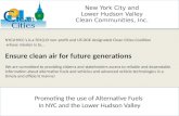New York City and Lower Hudson Valley Clean Communities, Inc. Promoting the use of Alternative Fuels In NYC and the Lower Hudson Valley NYCLHVCC’s is a.