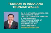 TSUNAMI IN INDIA AND TSUNAMI WALLS Dr. A. K. AVASARALA MBBS, M.D. PROFESSOR & HEAD DEPT OF COMMUNITY MEDICINE & EPIDEMIOLOGY PRATHIMA INSTITUTE OF MEDICAL.