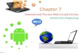 Chapter 7 Extranets and The new Web 2.0 and 3.0 eras Val kenneth Magtanong.
